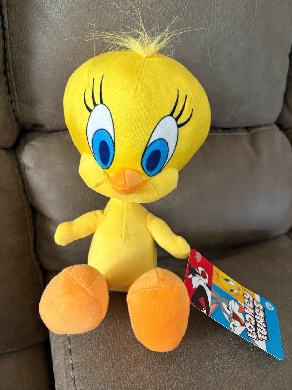 Tweety Plush - Yellow with Orange Feet